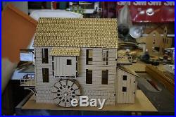 G-SCALE WATER WHEEL GRIST MILL BUILDING KIT from Doc's Trains