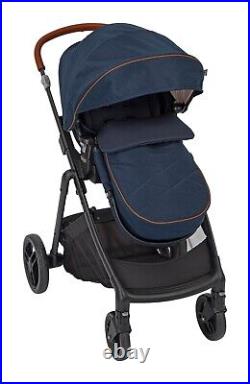 GRACO Near2Me Navy Baby Child Pushchair Stroller From Birth Footmuff/Raincover