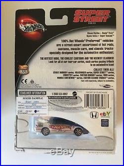 HOT WHEELS PP SAMPLE HONDA CIVIC SUPER STREET FROM LARRY WOOD COLLECTION+ Reg