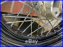 Harley Davidson Rear Spoke Wheel, 16 X 3.00 From A 48 Sportster With Tyre