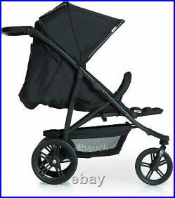 Hauck Rapid 3 Wheel Pushchair up to 25 kg with Lying Position from Birth, Small