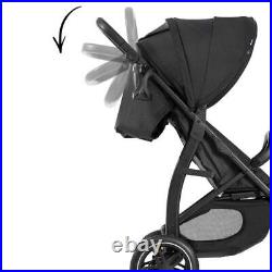 Hauck Rapid 4D Stroller (Black) Suitable From Birth