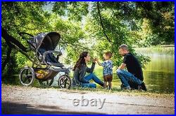 Hauck Runner 2 Black 3 Wheeler Air Pushchair Pram Buggy Jogger All Terrain