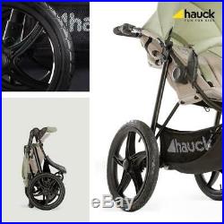 Hauck Runner 3-Wheel All-Terrain Stroller (Oil) Suitable From Birth RRP £200