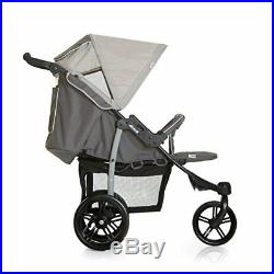 Hauck Viper SLX From Birth to 22Kg Three Wheel Stroller with raincover, Grey