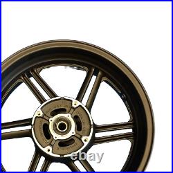 Honda CBF 600 Rear Wheel Rims from 10 to 12 Black 42650-MER-D2