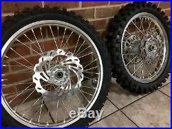 Honda Crf 450 2017 Wheels And Tyres, Motocross, (15mins Use From New)