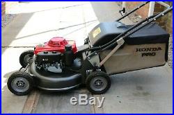 Honda Hrh 536 Pro Lawnmower Used Once Only Hard To Tell From A New Machine