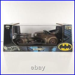 Hot Wheels 1/18 Batmobile Battle Damage Version MT3665G from JAPAN JZ