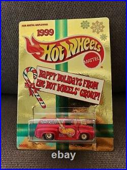 Hot Wheels 1999 Happy Holidays'56 Ford From Larry Wood Collection Super Rare