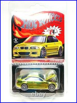 Hot Wheels 2020 BMW M3 Phoenix Yellow RLC Exclusive Car #00014/20000 Rare New