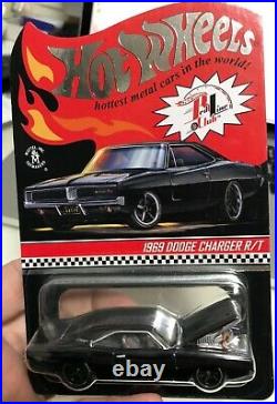Hot Wheels 69 DODGE CHARGER BLACK Protector RLC from Japan New
