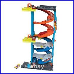 Hot Wheels City Toy Car Track Set Transforming Race Tower Singl from JP