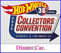 Hot Wheels Dinner Car from 2022 Los Angeles 36th Annual Convention