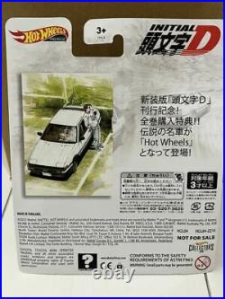 Hot Wheels Initial D METAL AE86 Toyota Sprinter Trueno Collection From Japan