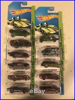 Hot Wheels Lot Of 11 Super Treasure Hunt Mixed Castings From Various Years withRR