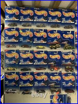 Hot Wheels Lot Of (120) Blue Cards From 1995-1998 Great Condition