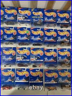 Hot Wheels Lot Of (120) Blue Cards From 1995-1998 Great Condition
