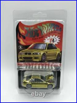 Hot Wheels RLC Exclusive 2006 BMW M3 gold yellow extremely low #00063/20000