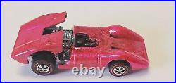 Hot Wheels Redlines Ferrari 312P in Hot Pink. USA. Ripped from Bad Blister! WOW