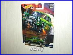 Hot Wheels Rlc 55 Chevy Bel Air Gasser Lot Of 6 Plus 4 Extra Cars From 5 Pack