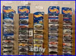 Huge Lot Of 268 Unopened Hot Wheels Dates Ranging From Mid 90s To Present