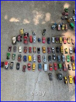 Huge Lot Of Vintage And New Hot wheels Cars From 70s-90s