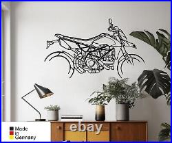 Hyper Motard 950 Metal Wall Art, Motorcycle Wall Art, Motorcycle Wall Decor