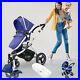 ISafe-3-in-1-Pram-Travel-System-Navy-Dark-Blue-With-Carseat-Raincover-01-wciw