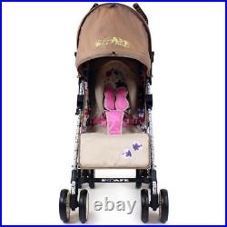 ISafe buggy Stroller Pushchair Flowers (Complete With Rain cover)