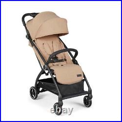 Ickle Bubba Aries Max Autofold Stroller with Footmuff Biscuit Beige Compact fold