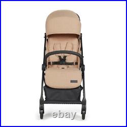 Ickle Bubba Aries Max Autofold Stroller with Footmuff Biscuit Beige Compact fold