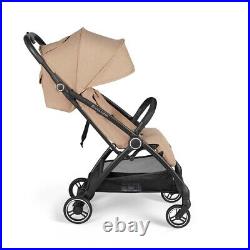 Ickle Bubba Aries Max Autofold Stroller with Footmuff Biscuit Beige Compact fold