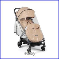 Ickle Bubba Aries Max Autofold Stroller with Footmuff Biscuit Beige Compact fold