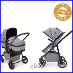 Ickle Bubba Moon 2-in-1 Carrycot & Pushchair Travel System Space Grey EX-DISPLAY