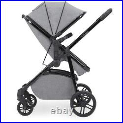 Ickle Bubba Moon 2-in-1 Carrycot & Pushchair Travel System Space Grey EX-DISPLAY