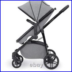 Ickle Bubba Moon 2-in-1 Carrycot & Pushchair Travel System Space Grey EX-DISPLAY