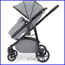 Ickle Bubba Moon 2-in-1 Carrycot & Pushchair Travel System Space Grey EX-DISPLAY