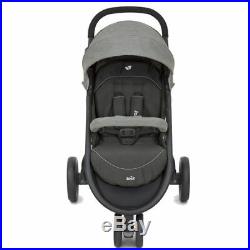 Joie Litetrax 3 Wheel Jogging Stroller Pushchair From Birth Baby Toddler Buggy