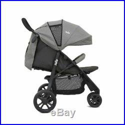 Joie Litetrax 3 Wheel Jogging Stroller Pushchair From Birth Baby Toddler Buggy