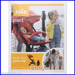 Joie Pact Compact Baby Infant Stroller Pushchair Buggy Colour Ember NEW & SEALED