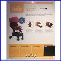 Joie Pact Compact Baby Infant Stroller Pushchair Buggy Colour Ember NEW & SEALED