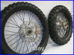 KTM EXC Wheels + Tubliss system + Michelin. ++ONLY 1 HOUR OF USE FROM NEW++