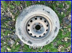 Kia sedona spare wheel new tyre taken from a 56 Plate pick up only