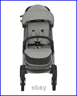 Kikkaboo Cloe Baby Stroller Pushchair Cabin Approved from Birth to 22kg Grey