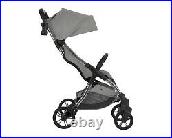 Kikkaboo Cloe Baby Stroller Pushchair Cabin Approved from Birth to 22kg Grey