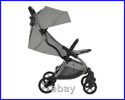 Kikkaboo Cloe Baby Stroller Pushchair Cabin Approved from Birth to 22kg Grey