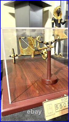 King Tutankhamun Chariot Wheels Authentic Replica from the Boy Pharaoh's Era