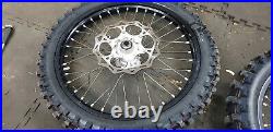 Ktm 450 sxf wheels front rear 6 hours from new excf sx exc 125 250 300 350