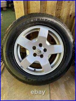 LandRover Discovery spare alloy wheel from a 56 plate Continental new tyre